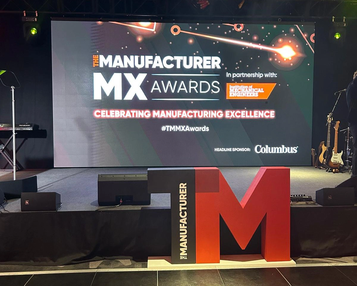 The Manufacturer MX Awards 2024 stage